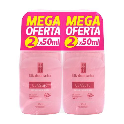 DUO DEO ELIZABETH ARDEN CLASSIC X2 *50ML