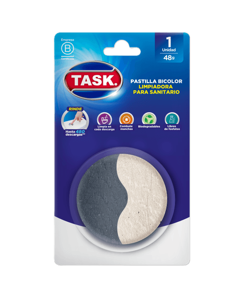 PASTILLA BICOLOR SANIT TASK X1 *48GR