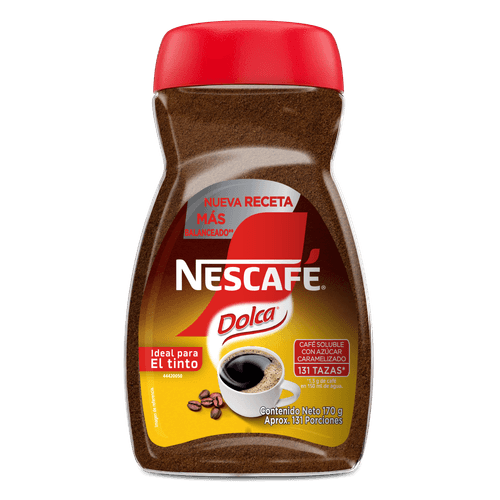 CAFE SOLUBLE DOLCA NESCAFE *170GR