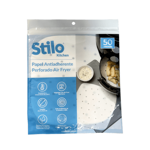 PAPEL ANTIADHE PERFORAD AIR FRYER *50UND