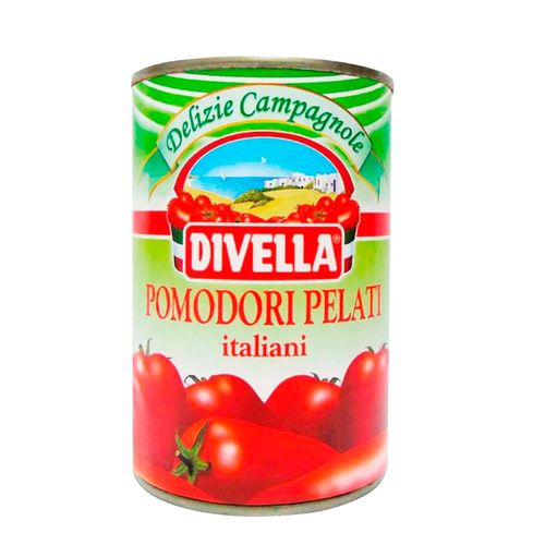 TOMATE  PELATI DIVELLA LATA *400GR
