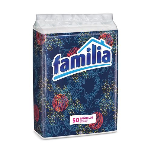 PAÑUELOS FAMILIA 2HOJA BOLSA  x 50UND