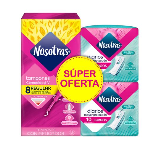 TAMPON APLICADOR  x  8UND+ 2 PROTECTORES