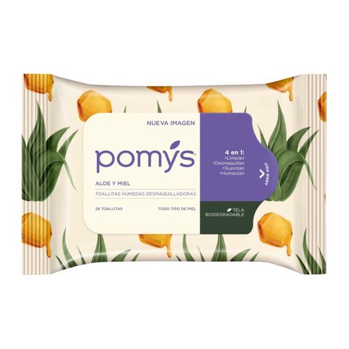 TOALL DESMAQ ALOE/MIEL POMYS*28UND