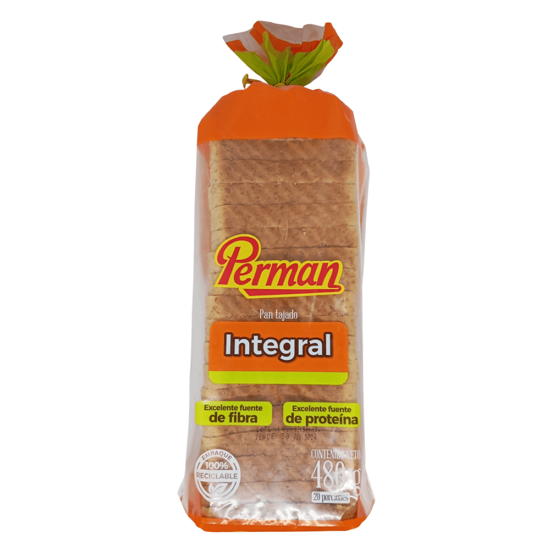PAN TAJADO INTEGRAL PERMAN x 480GR